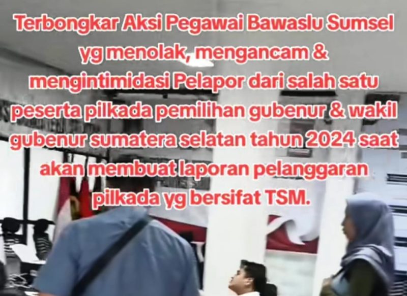 Perdebatan Sengit di Kantor Bawaslu Sumsel: Pengacara dan Pelapor Menentang Oknum Pegawai